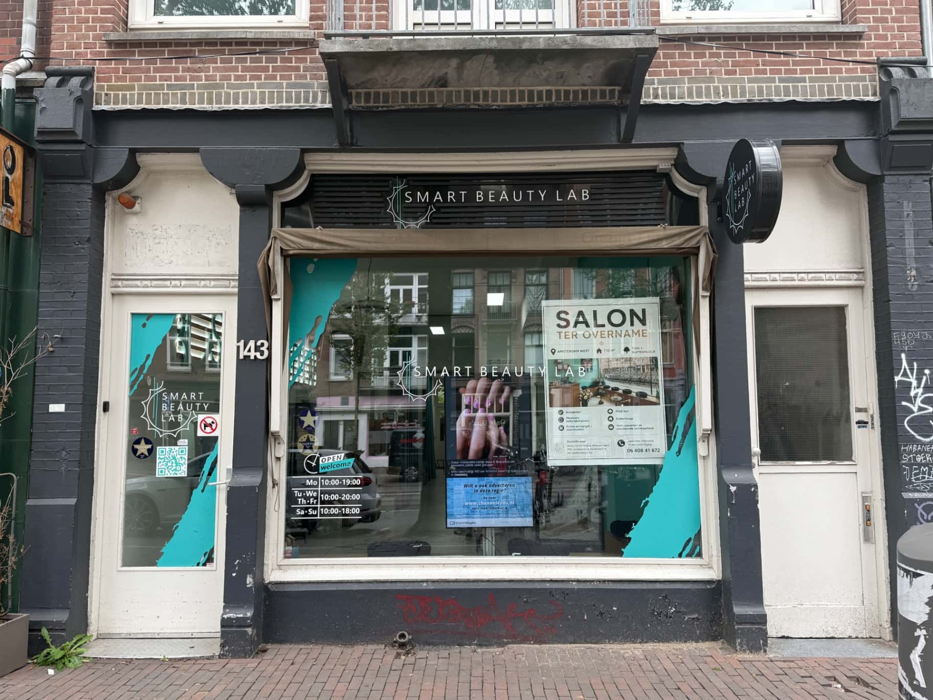 Pand voor schoonheidssalon ter overname | Amsterdam-West
