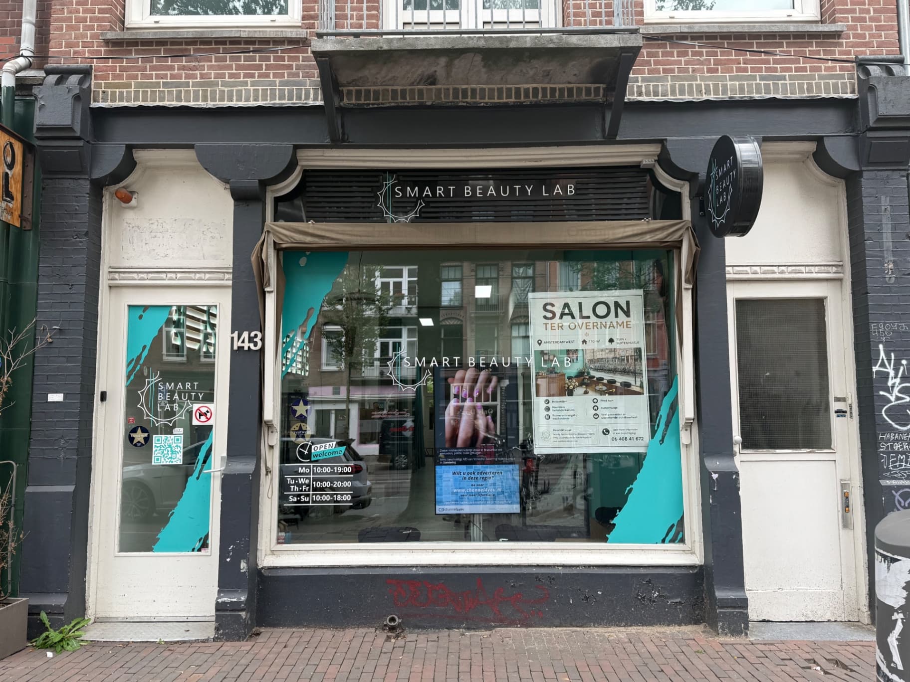 Pand voor schoonheidssalon ter overname | Amsterdam-West