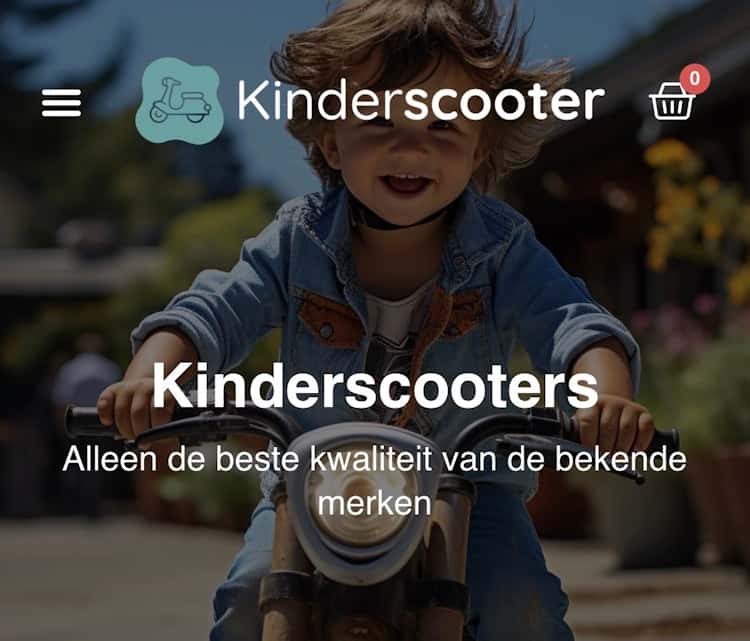 Webwinkel in Elektrische Kindervoertuigen