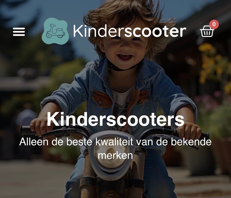 Webwinkel in Elektrische Kindervoertuigen