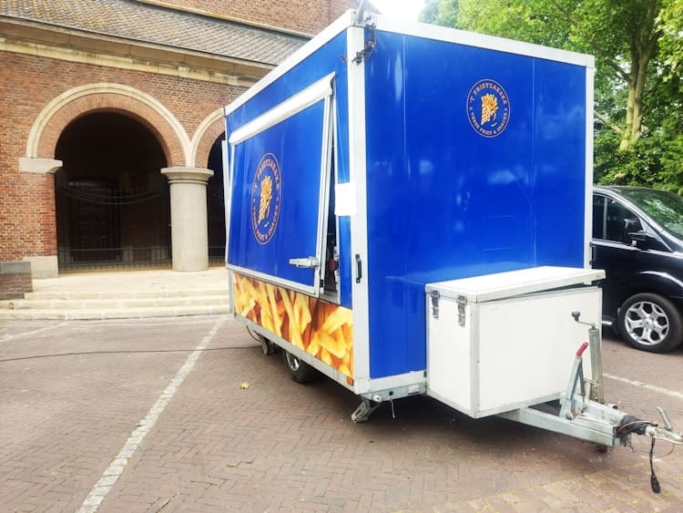 Goedlopende foodtruck